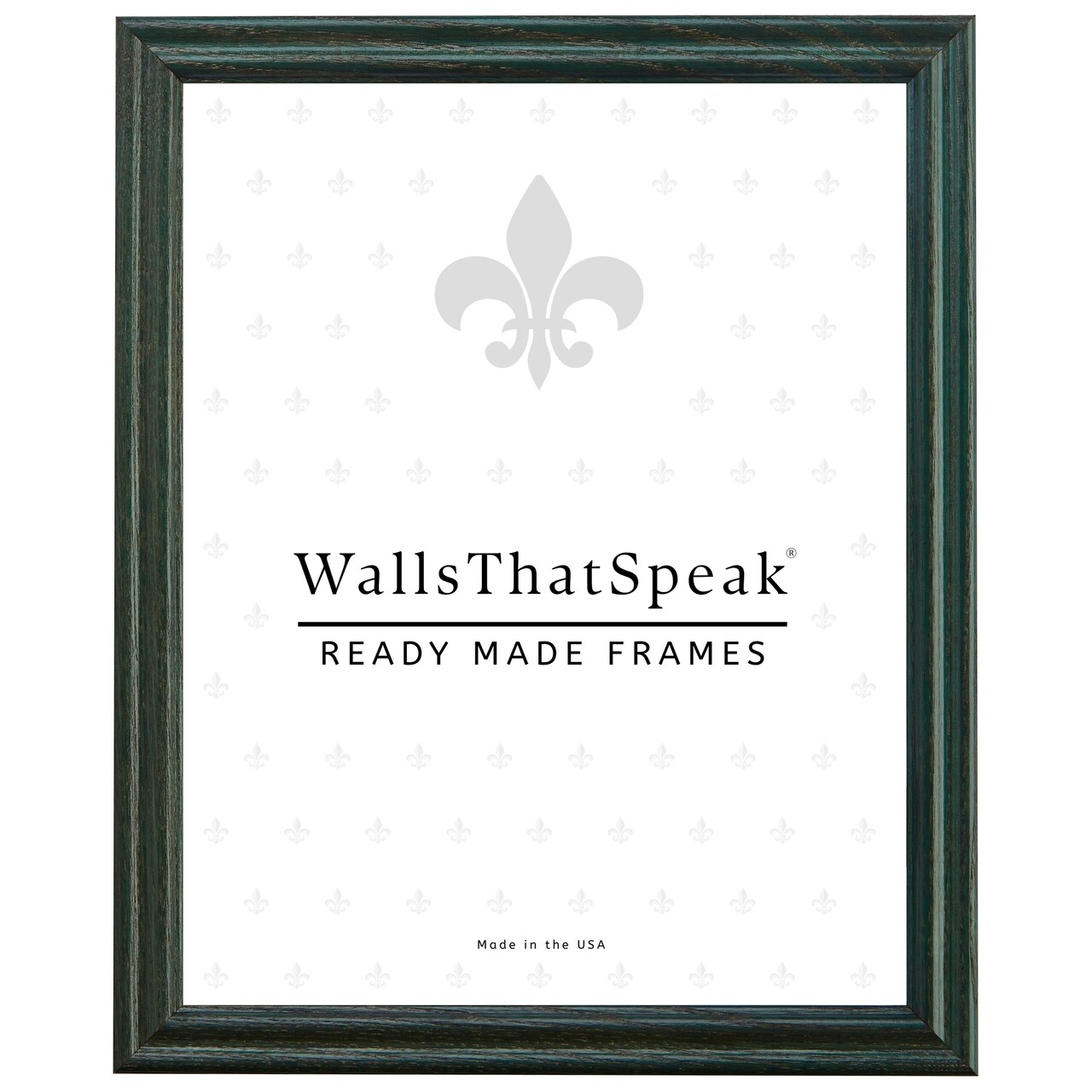 12x14 Picture Frame, Wiltshire 200 0.75 Inch Wood Moulding, Wall Display Frame for Art, Posters, or Photos by wallsthatspeak